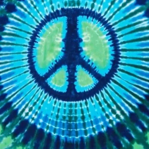 closeup shot of the Peace Sign Giant