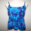 Blue Color Printed Baby Doll Top