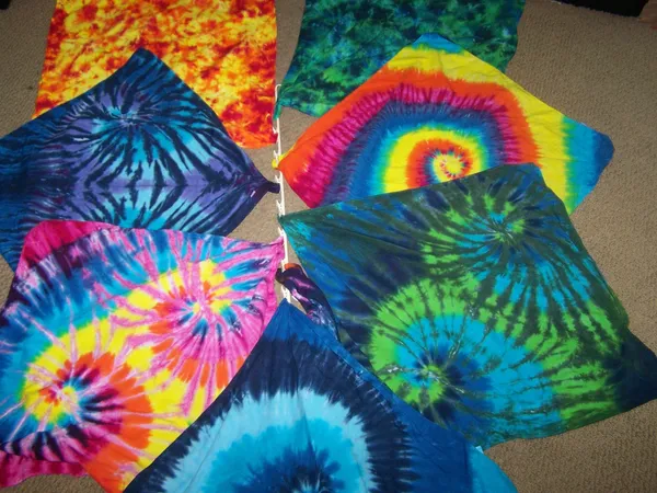 Tie Dye Bandannas